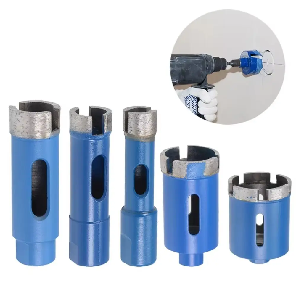 

DIY Enthusiasts Drilling Hole Cutter Alloy 60mm/65mm/70mm/75mm Tile Drill Bit Marble Drill Bit Cutter Marble