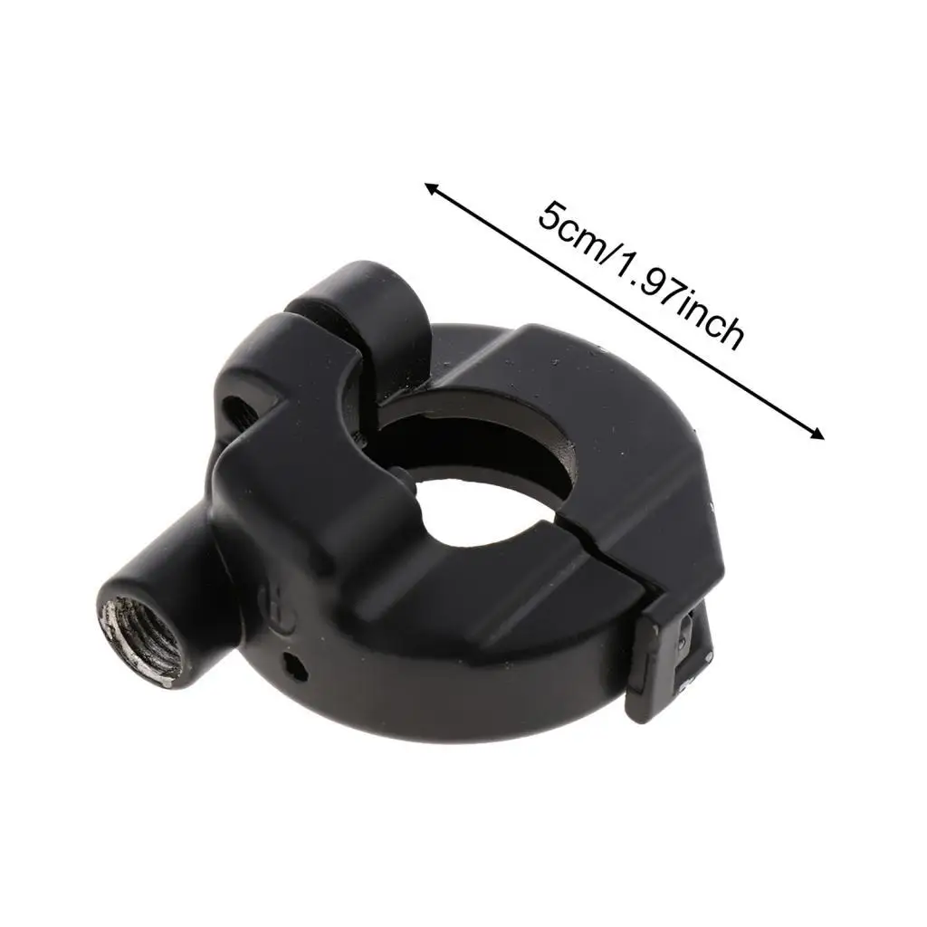

Durable Throttle Cable Holder Housing Black Aluminum Alloy Twist Grip Accessory for Motorcycle Repairs