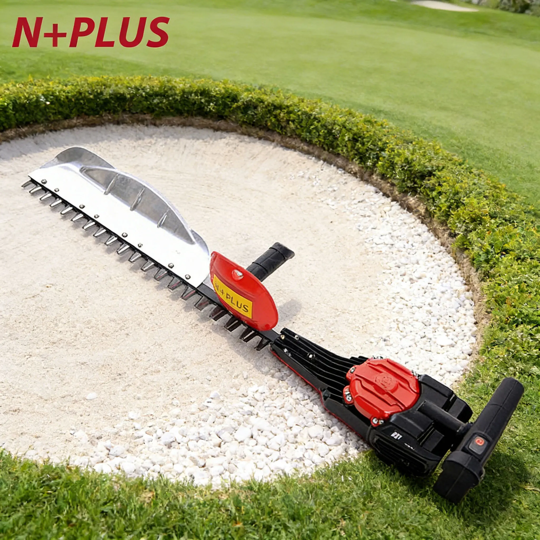 

N+PLUS Industrial Grade High Efficiency Hedge Cutter Rapid Cutting Action Stable Power Delivery Electric Hedge Trimmer