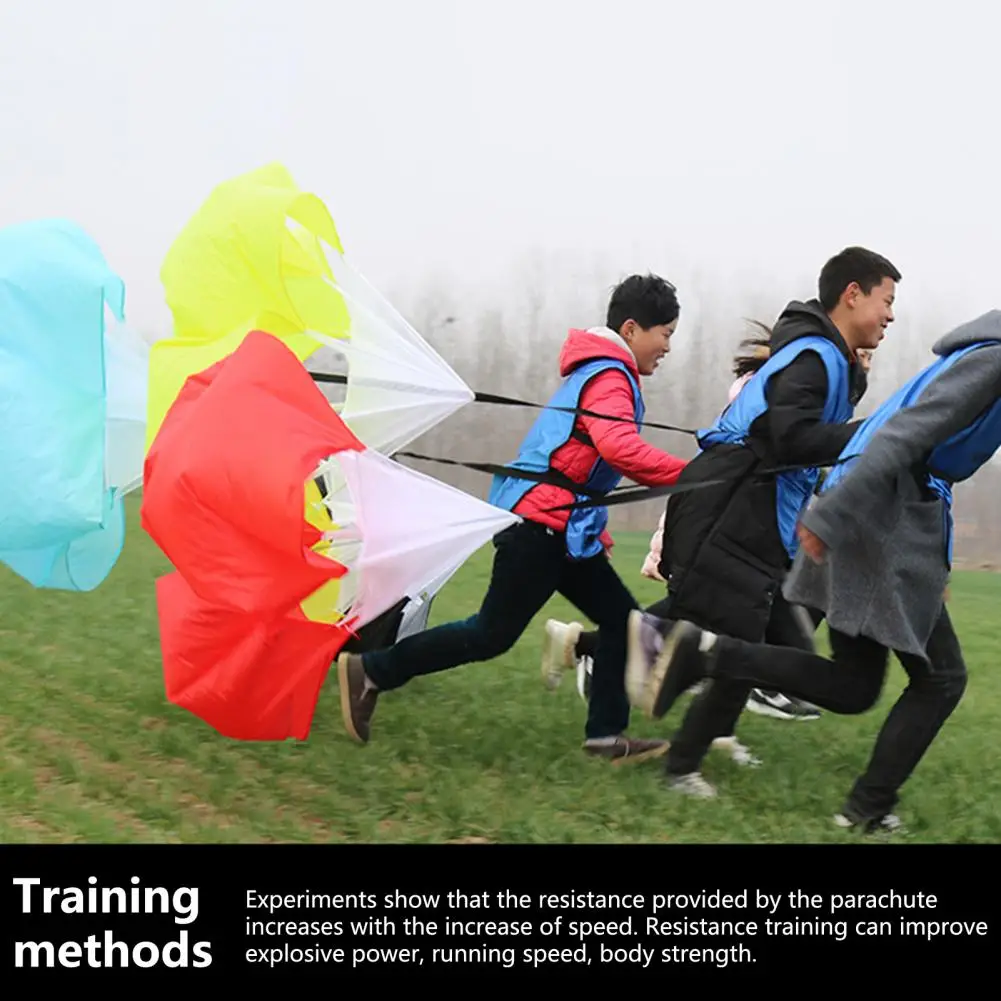 Speed Umbrella Durable Adjustable Waist Belt Wear-resistant Speed Training Running Drag Parachute for Athlete