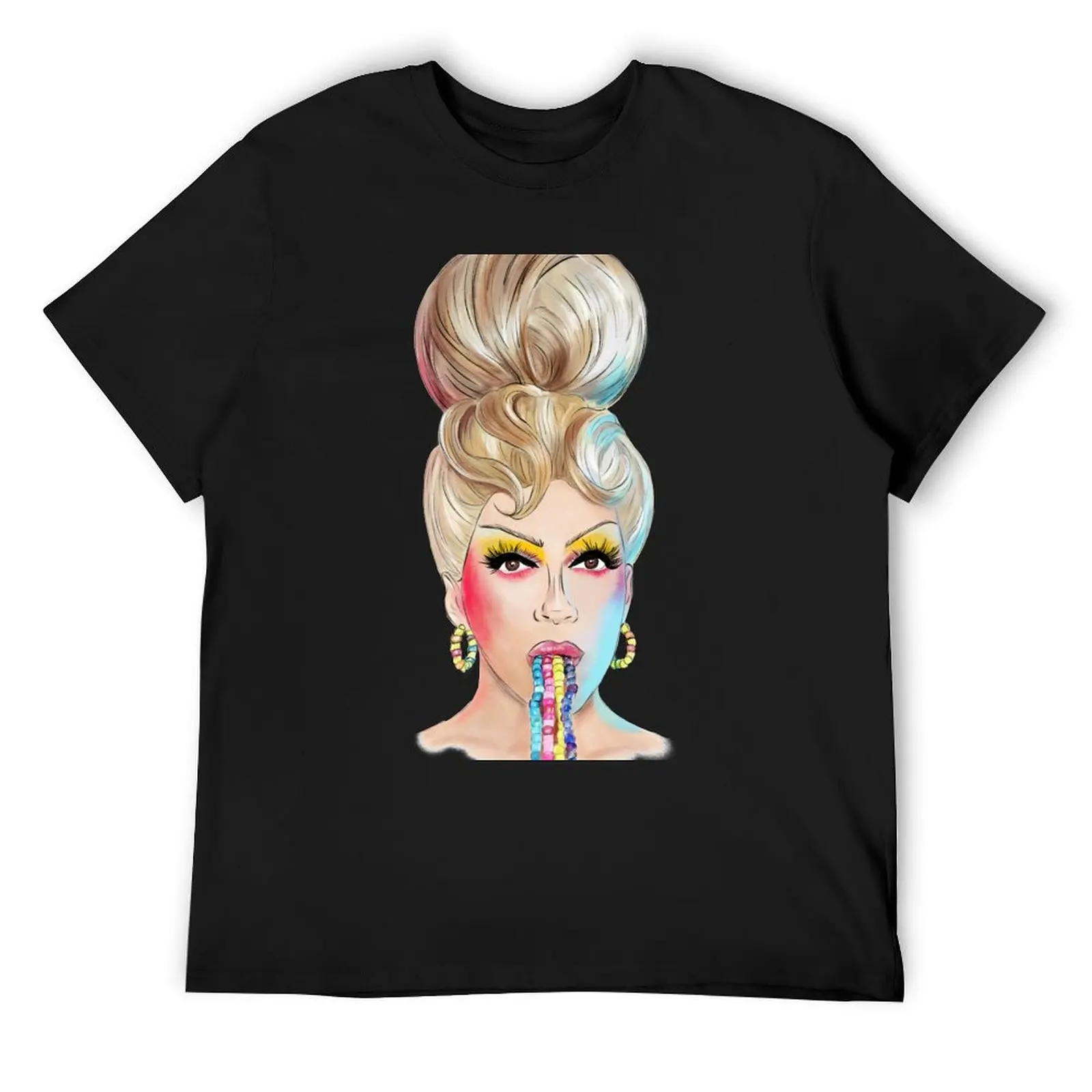 Rosé - Beads Look - Drag Race T-Shirt customizeds rapper graphic tees cute tops slim fit t shirts for men