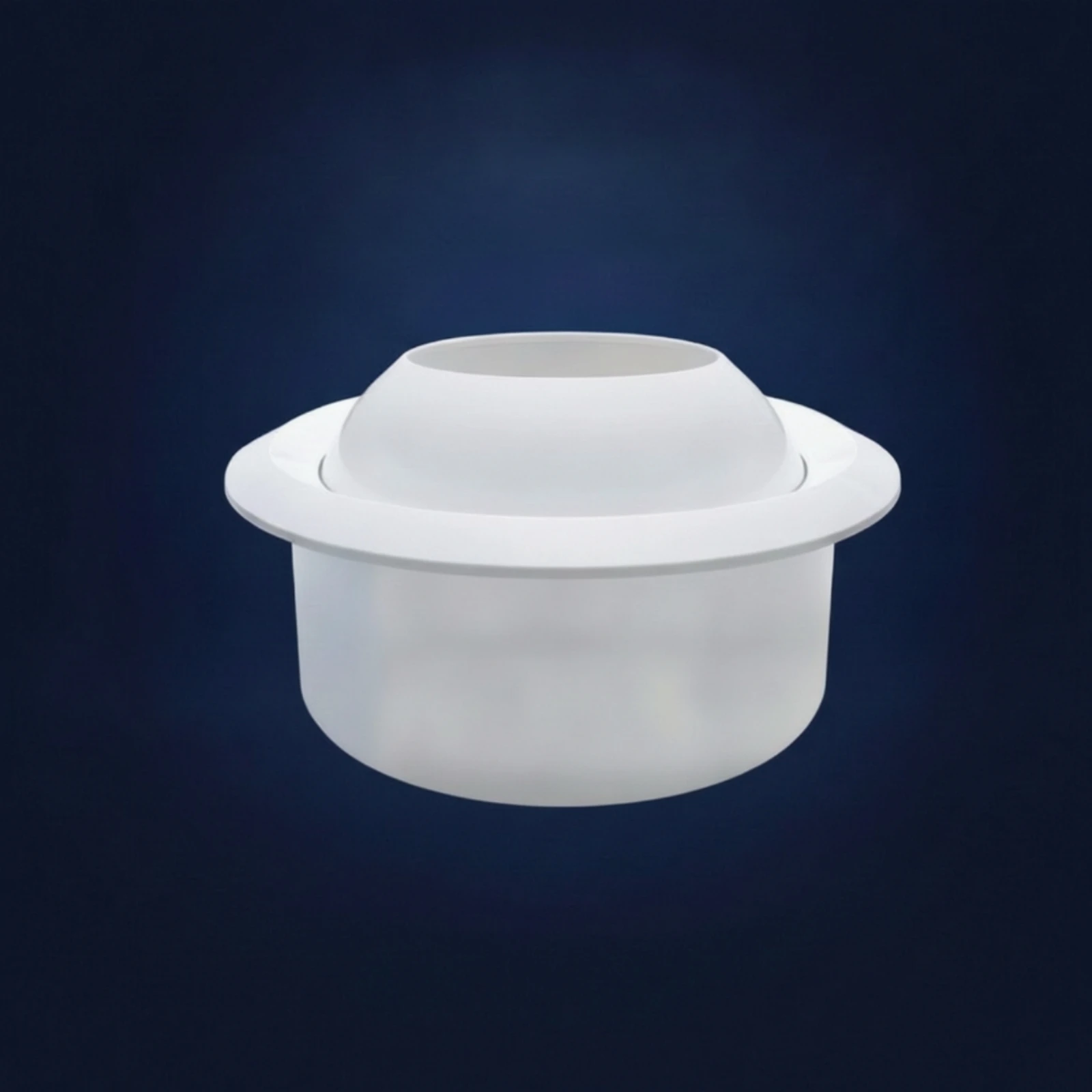 Spherical Air Outlet Slim Ball Vent Nozzle for Contractors, HVAC Supply, Renovation Projects