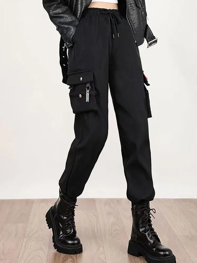 Ins China-Chic spring and summer overalls for men and women General fashion brand loose large casual pants for male students Pup