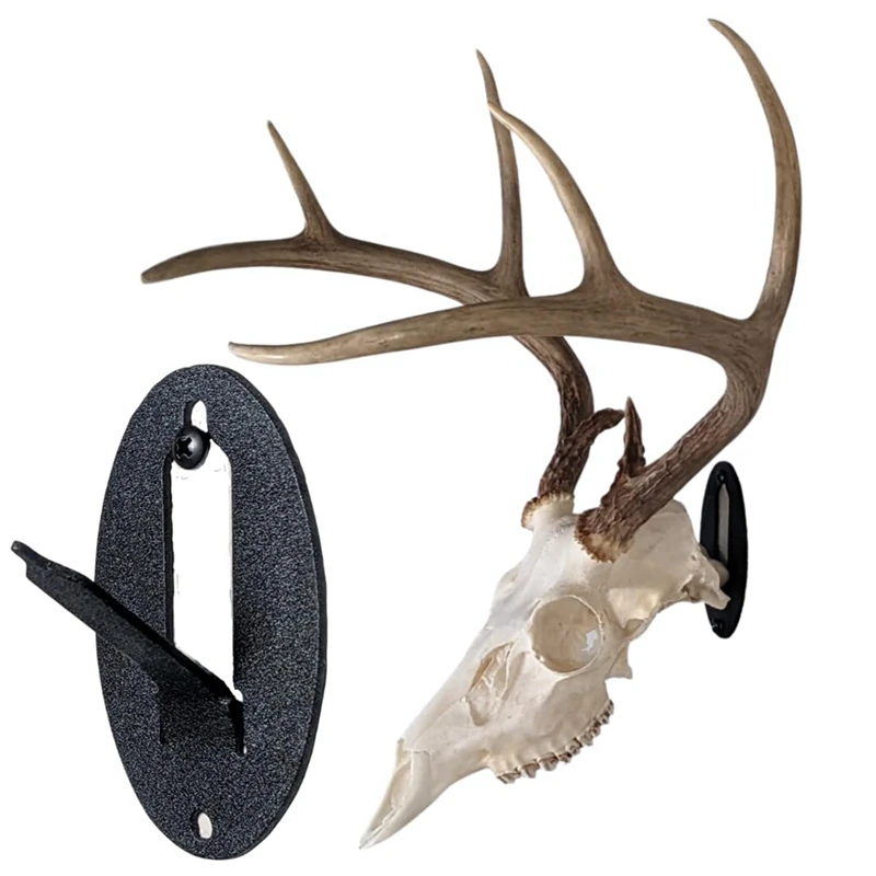 Easy European Hanger With American Steel - Whitetail Deer Skull Hook Mounting System - Euro Mount Kit 6PCS