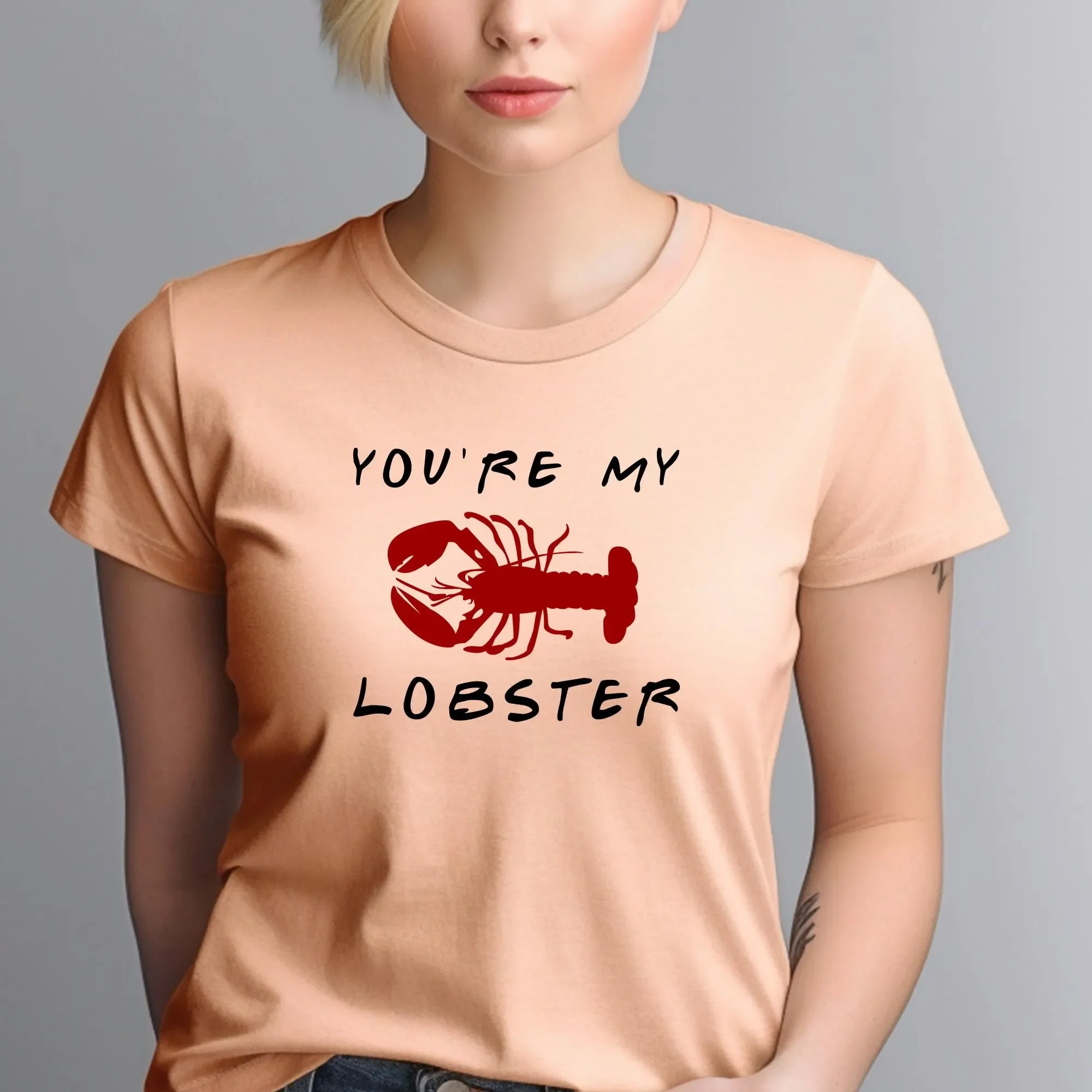 Looking For My Lobster Sweat T Shirt Funny Friends Sweater Valentine Women You'Re Cute