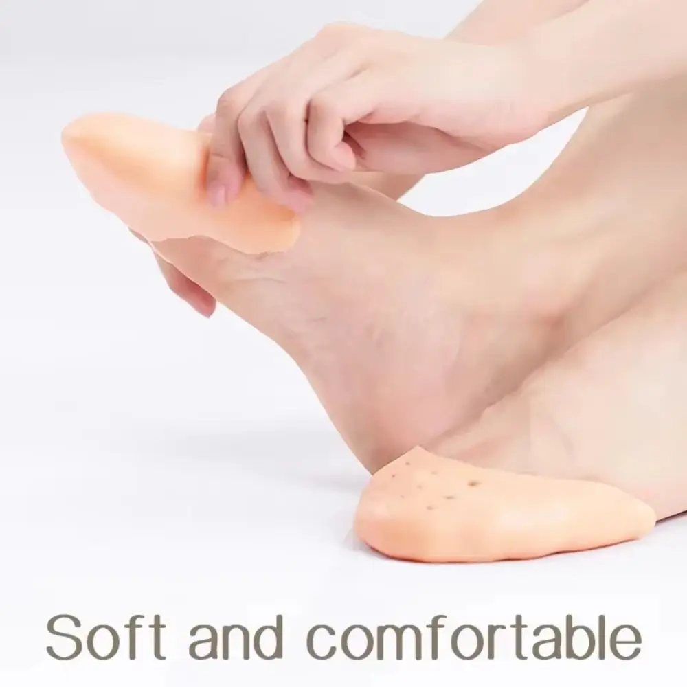 

Silicone Ballet Toe Pads Pointe Shoes Cushion Topper Shoes Toe Protector Foot Care Soft Material Toe Cap Cover Adults Children
