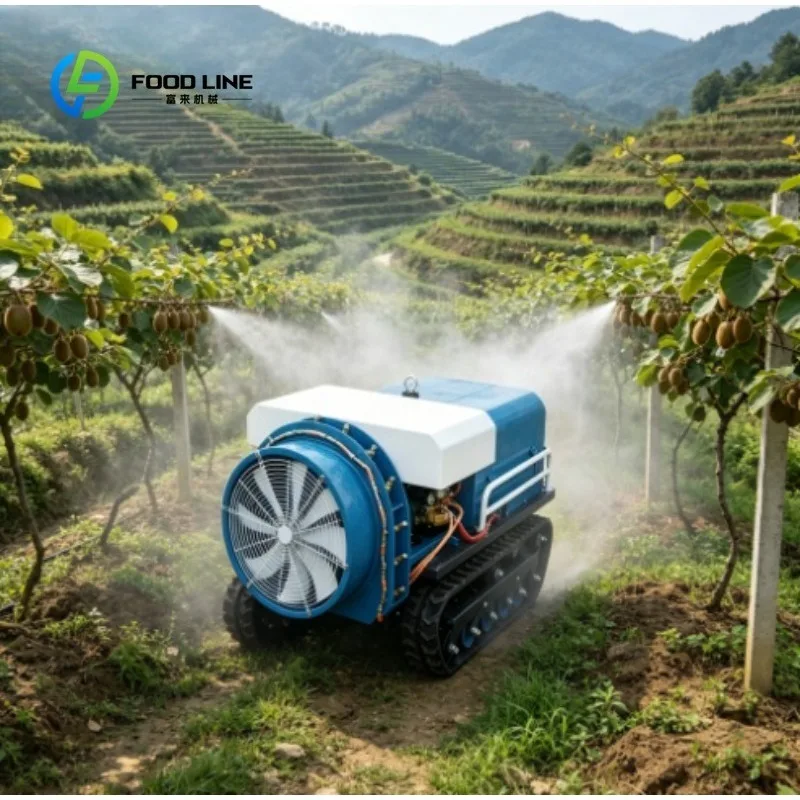 Custom All-around Remote-controlled Sprinkler - Tracked Remote-controlled Sprinkler, Suitable for Farms, Orchards, Lawns