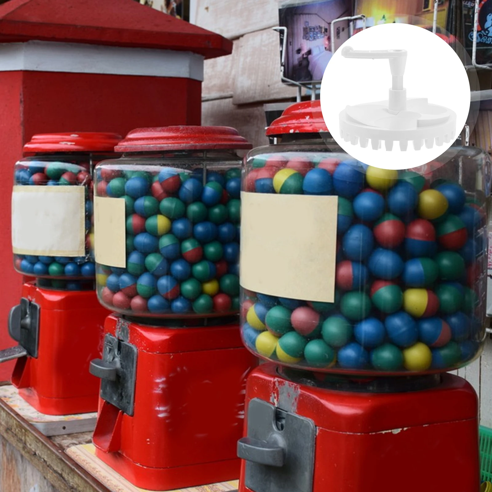 Candy Machine Dispenser Wheel For Candy Dispenser Machine Wheel Plastic Replacement Parts Vending Accessories Robot