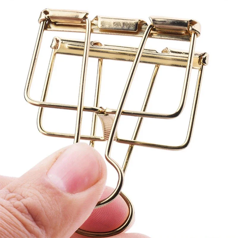 Cute Kawaii Colorful Metal Paper Clips Binder Clip for Photo Message Ticket File Office School Supplies Clips Stationery