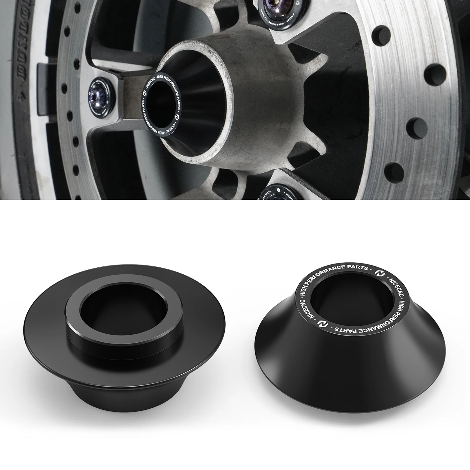 

For Harley Street Glide FLHX 2014-2023 Front Wheel Axle Wheel Spacers Kit For Harley Road King Road Glide Electra Glide Standard