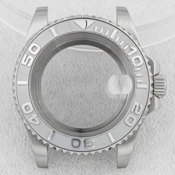 40mm NH35 Watch Case 316L Stainless Steel Sapphire Glass 5ATM Waterproof Case for NH35 NH36 Movement GMT Yacht-Master Cases