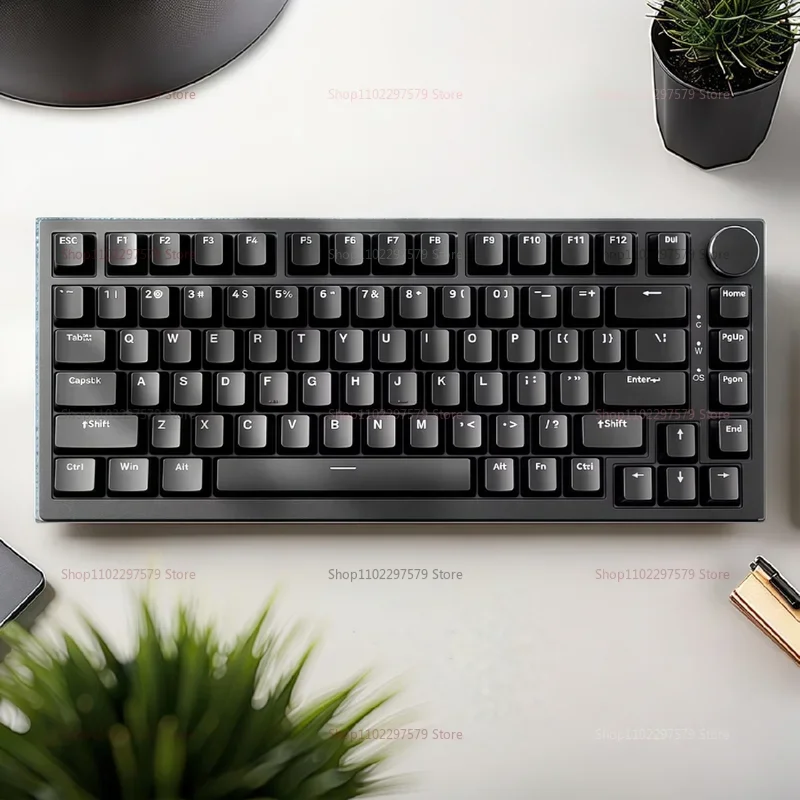 Ak820 Mechanical Keyboard Wired USB 75% White Light Gasket Full Key Hot Swap Esports Gaming Keyboard Custom for Pc Laptop - Image 6