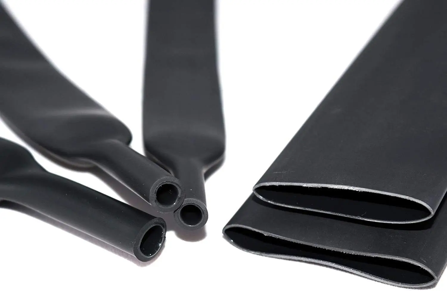 127 قطعة من أنابيب الانكماش الحراري 2:1، تشكيلة لف كابل الأسلاك الكهربائية العازلة للحرارة (7 مقاسات)