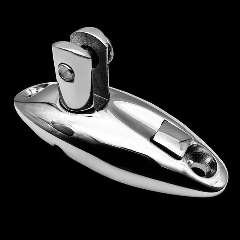 1pc Boote Top Bimini Deck Scharnier Schwenk Halterung Edelstahl Boote Deck Scharnier Halterung Quick Release Bimini Top Schwenk scharnier – Detail 7