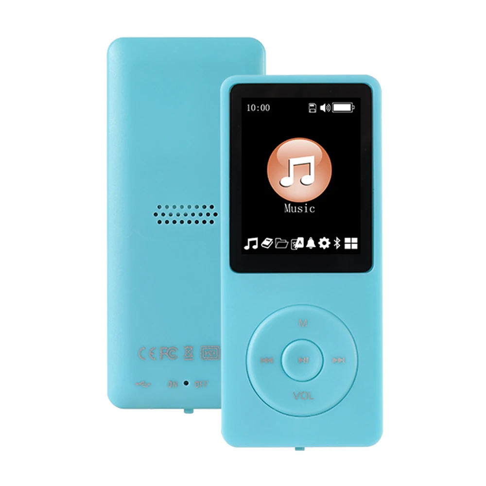 For Children Holiday Gifts1.8 inch Color Screen Bluetooth-Compatible E-books Sports MP3 MP4 FM Music Player