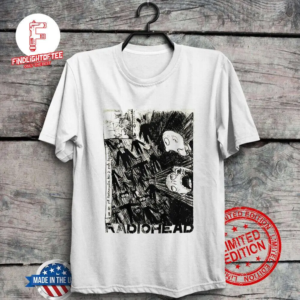 Radiohead Were Not Scaremongering T-Shirt Kid A Rock Thom Yorke Jonny Greenwood