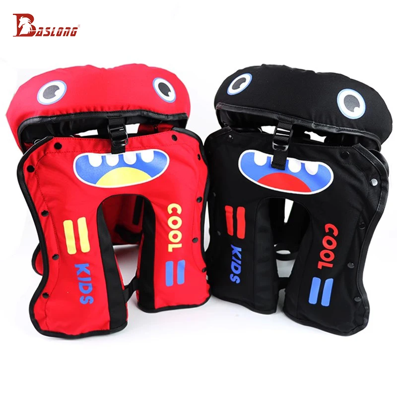 Baslong Kidsren's Equestrian Sports เกราะพองเกราะขี่จักรยานเกราะขี่ม้าความปลอดภัย Anti-Fall เสื้อกั๊กอัศวินอุปกรณ์เสื้อกั๊กป้องกัน