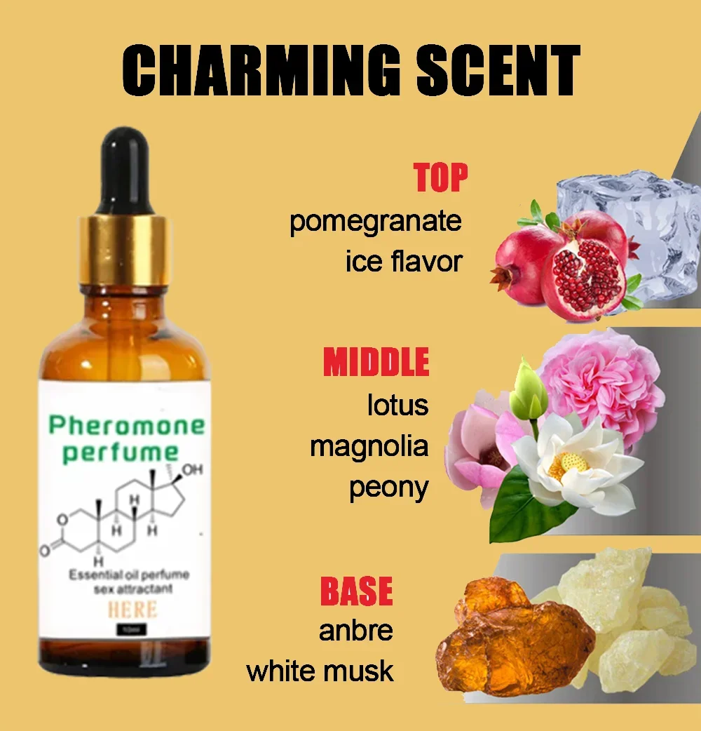 Perfume de Feromona Duradoura para Namoro Sexual, Parceiro íntimo, Namoro Adulto, Namoro Adulto, Namoro Sexual, Namoro Sexual, Óleo de Tentação Sexual