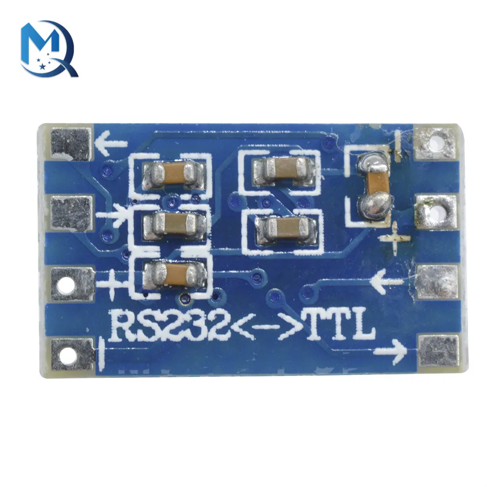 10PCS/Lot Serial Port Mini RS232 to TTL Converter Adapter Module Board MAX3232 115200bps DC 3-5V for Arduino
