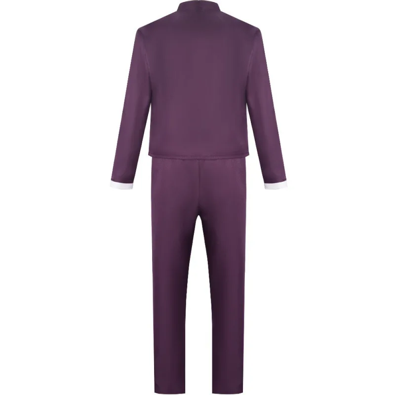 Zéro corrigé par Cosplay Costume d'hôtel pour hommes, manteau fantaisie violet, pantalon, chapeau, ensemble complet, Halloween, carnaval, déguisement de fête, uniforme imbibé