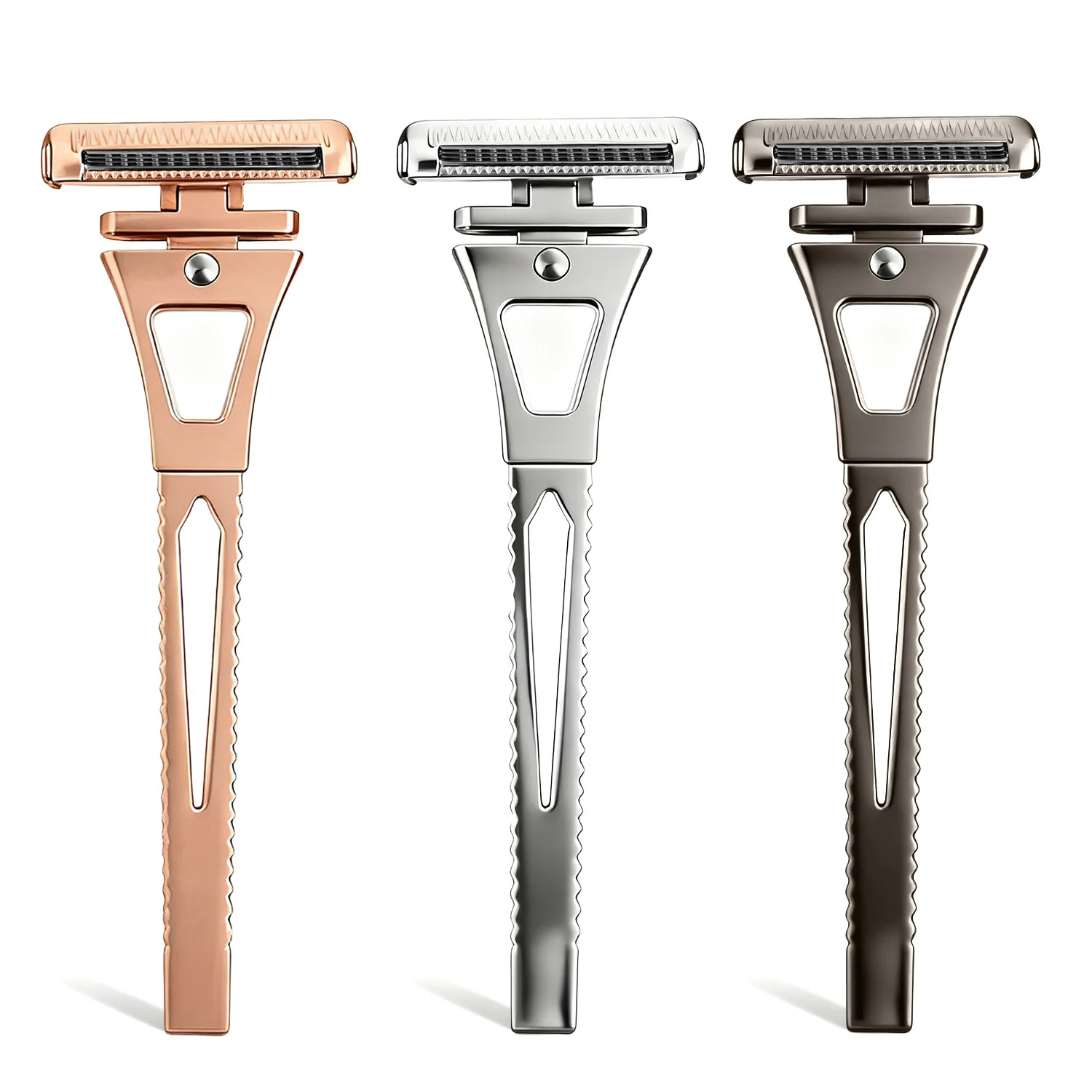 Removable 4-layer razor Manual razor Beard Single-sided blade Shave Razor Shave anti-scratch