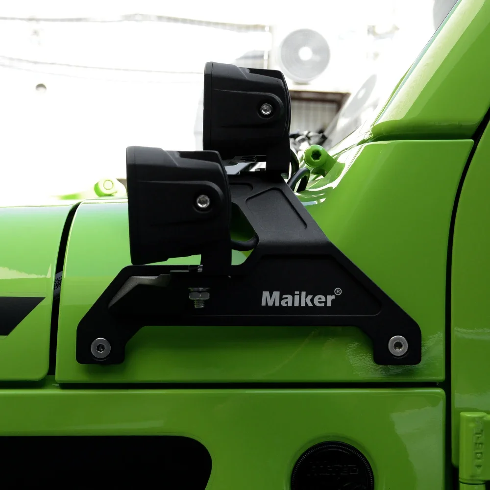 A Pillar Light Holder For Jeep Wrangler JL 4*4 Offroad Car Light Bracket Accessories From Maike