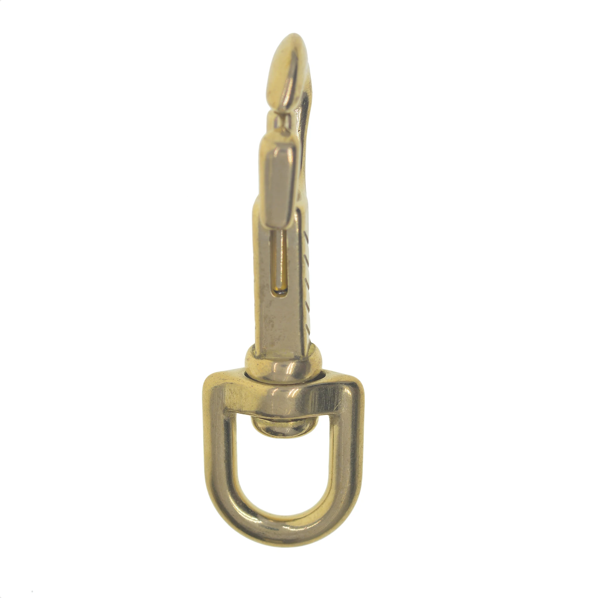 extra large 3 inches Brass Swivel spring bolt Trigger Hooks Keychain lobster clasp D ring 14 mm   horse pet leash DIY