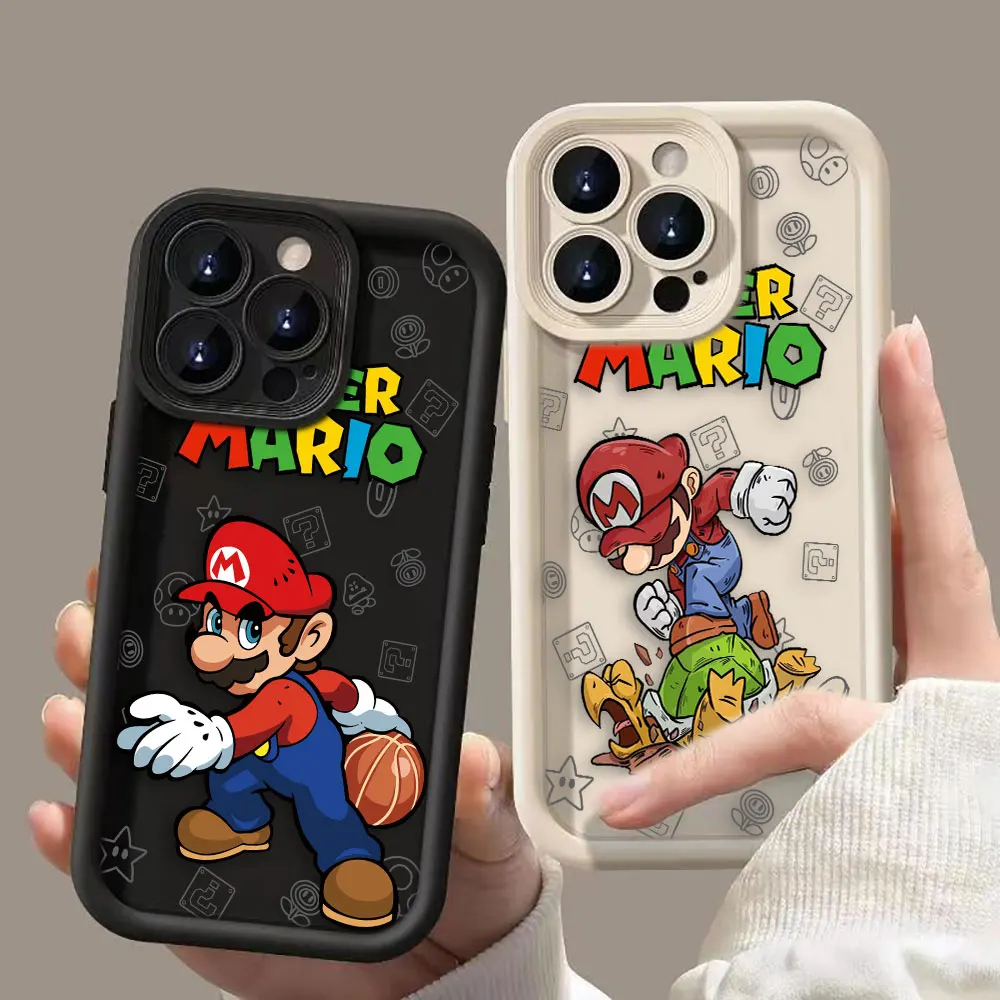 Super M-Mario Bros Game Cover Phone Case For Google PIXEL 7 8 7A 8A 9 Oneplus 11 10R 8T NORD CE 4 LITE ACE 2 3 Case Funda Capa