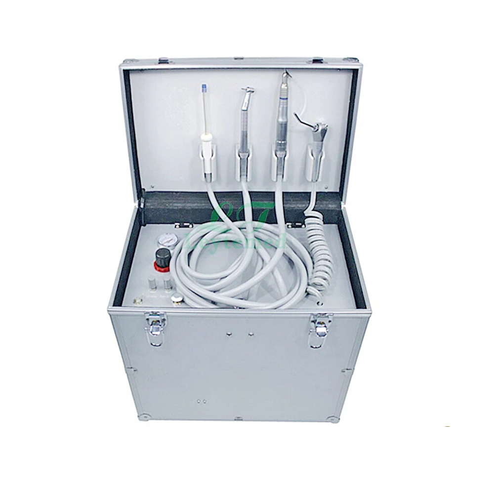 

LTDC08 Multi Function Mobile High/Low Speed Handpiece Clinic Portable Medical Unit