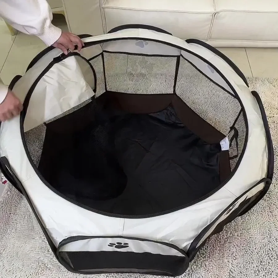 Pet Bed House For Dog Cat Outdoor Tent Indoor Playpen Puppy Breathable Portable Folding Suitable Summer Camping Pets Accessories