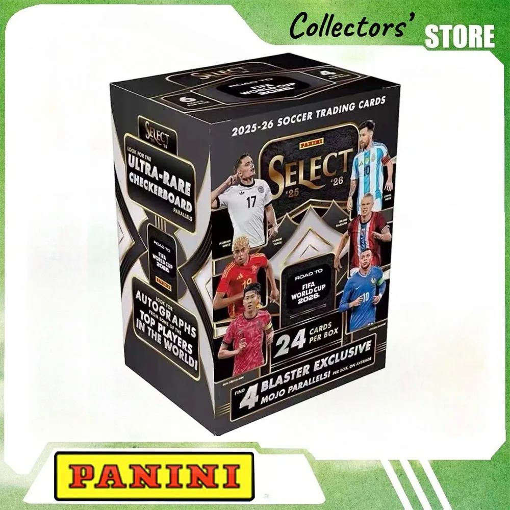 Panini Official 2025-2026 Select Global National Soccer Road Tournament Blaster Box Limited Mojo Parallel Athlete Card Fan Gift
