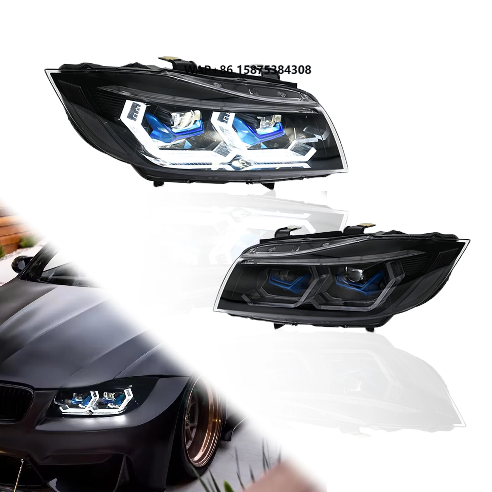

LED Headlights Assembly for 3 Series E90 2005-2012 Headlamp Plug&Play Accessories Car Front Light