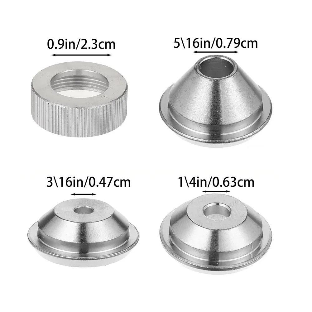 

Orifice Tip Set Texture Sprayer Tips Easy Installation Stainless Steel Construction Precision Nozzle Tips AS SHOWN