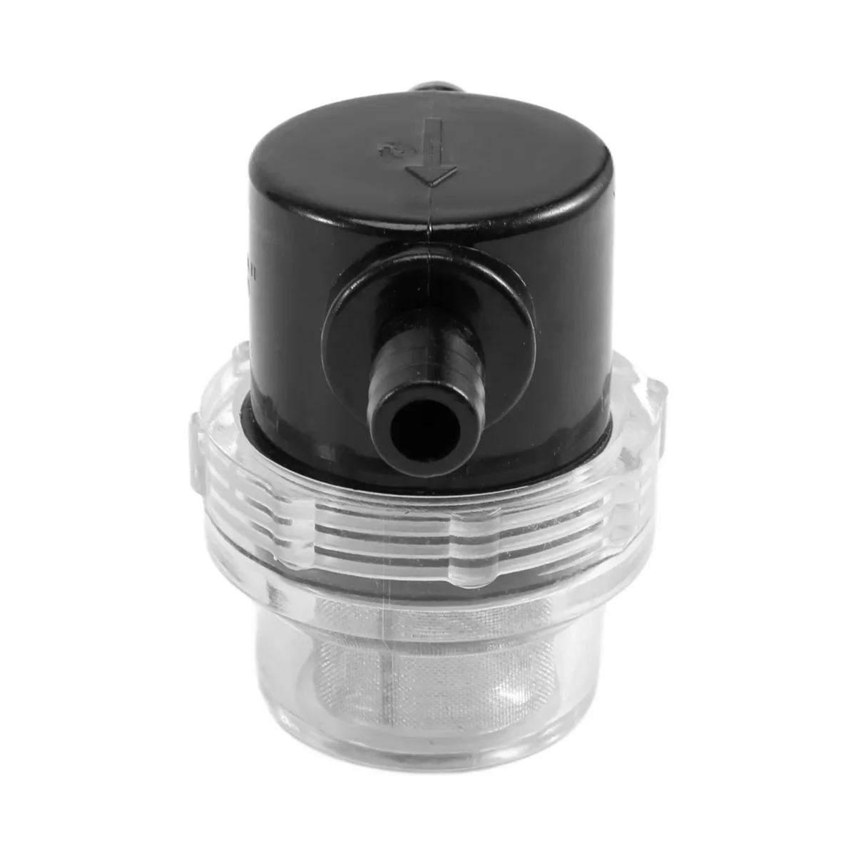 워터 펌프용 호스 바브 인라인 채반 트위스트 온 파이프 분무기 필터, 워터 펌프 채반, 3/8 인치, 12V DC 80PSI, 캠핑카 핫