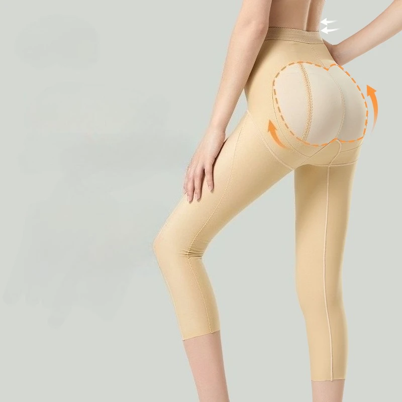 Thighs Buttocks Ring Suction Postoperative Filling Body Shaping Pants One-phase Set of Fabrics Postpartum Body Shaping Pants