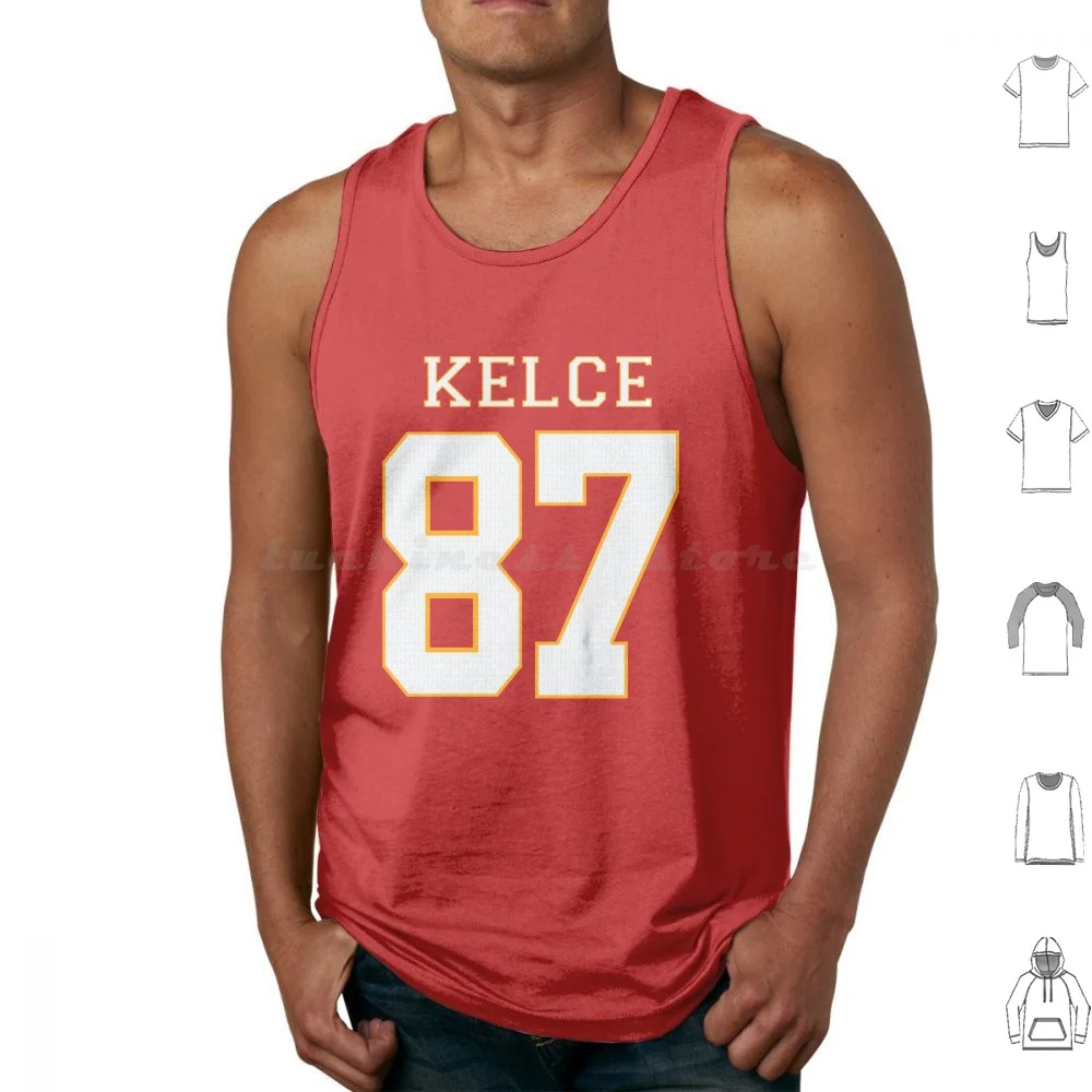 

Travis Kelce: Футбольная легенда Art Майки Жилет без рукавов