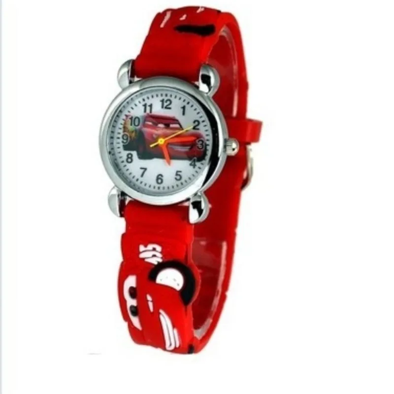 Lightning McQueen Cars Cars Animation Peripheral Children\'s Electronic Watch Fashionable Handsome Student High-Looking Cute Gift