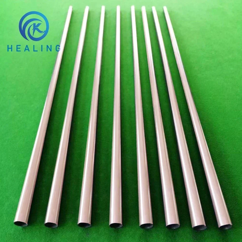 Beige Carbon Fiber Tube Of Shaft Front Part for Billiard Pool Cue Customized Break/Play Cue Snooker Pool Cue Shaft Carbon Tube