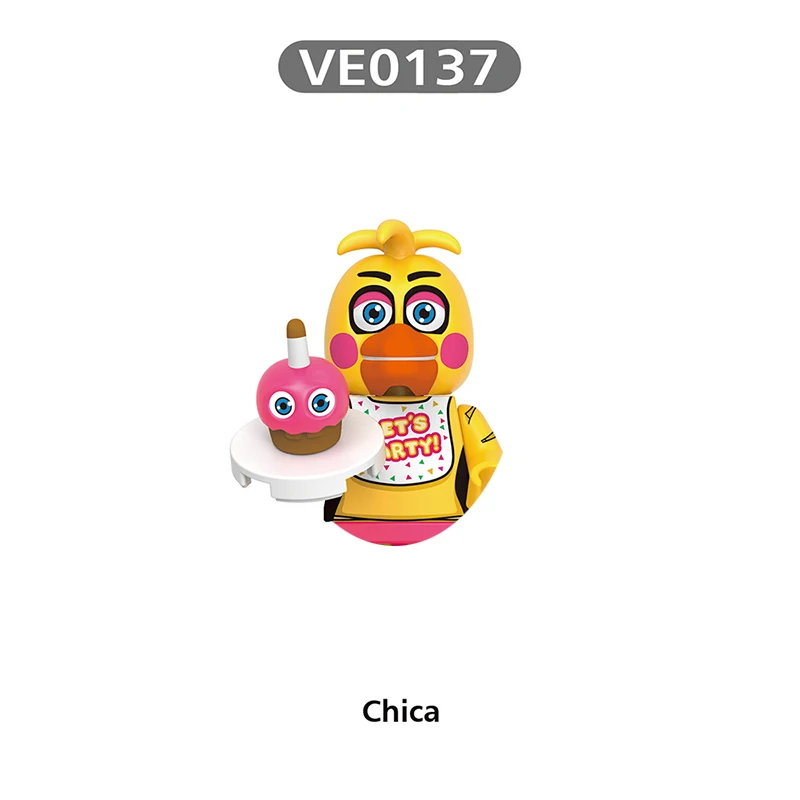 Nouveaux blocs de construction de briques étranges WM863 Abby Mike Foxy Mini figurines d'action figurines cadeau de noël éducatif pour les enfants