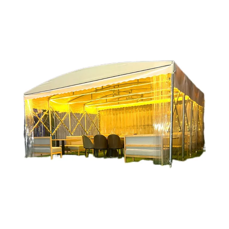 Push-pull canopy activity canopy tent, food stall shed telescopic canopy