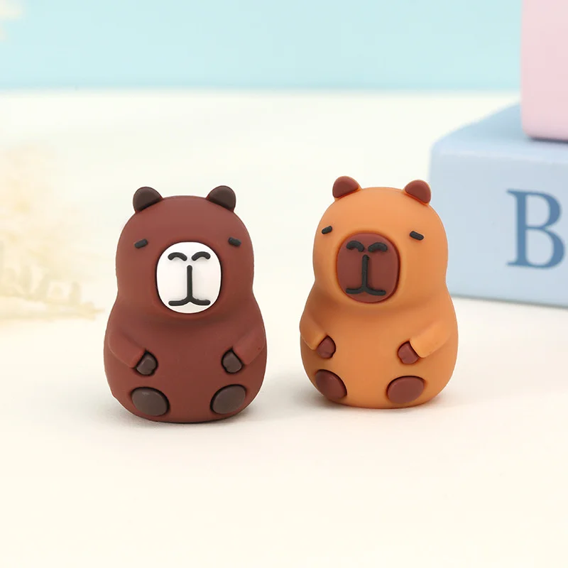 Creative Capybara Pencil Sharpener Cute Animals Pencil Sharping Tools Mini Student Stationery Rewards Gift School Supplies