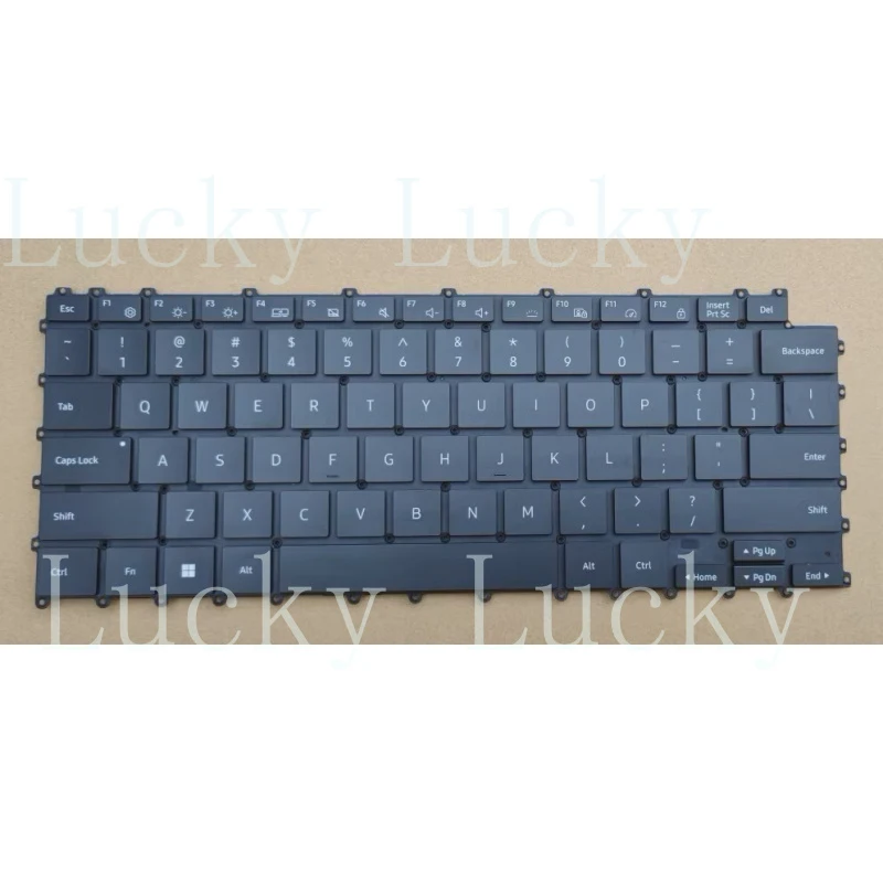 

f New Laptop US English Keyboard For Samsung NP930XED 930XED With Backlit Black