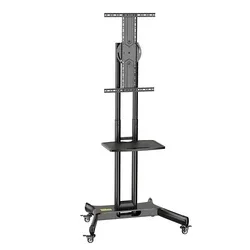 L65X TV Cart Rotate Screen Rolling Stand rotating display stand turntable 360 degree