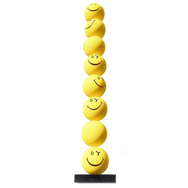 Creative Smiley Art Ornament High-end Installation Sculpture Ornament Bedroom Large Ornament