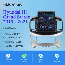 Android 14 8G 128G For Hyundai H1 Grand Starex 2015 - 2021 Auto Radio Audio DVD Player Head Unit Tape Recorder GPS Navi Carplay