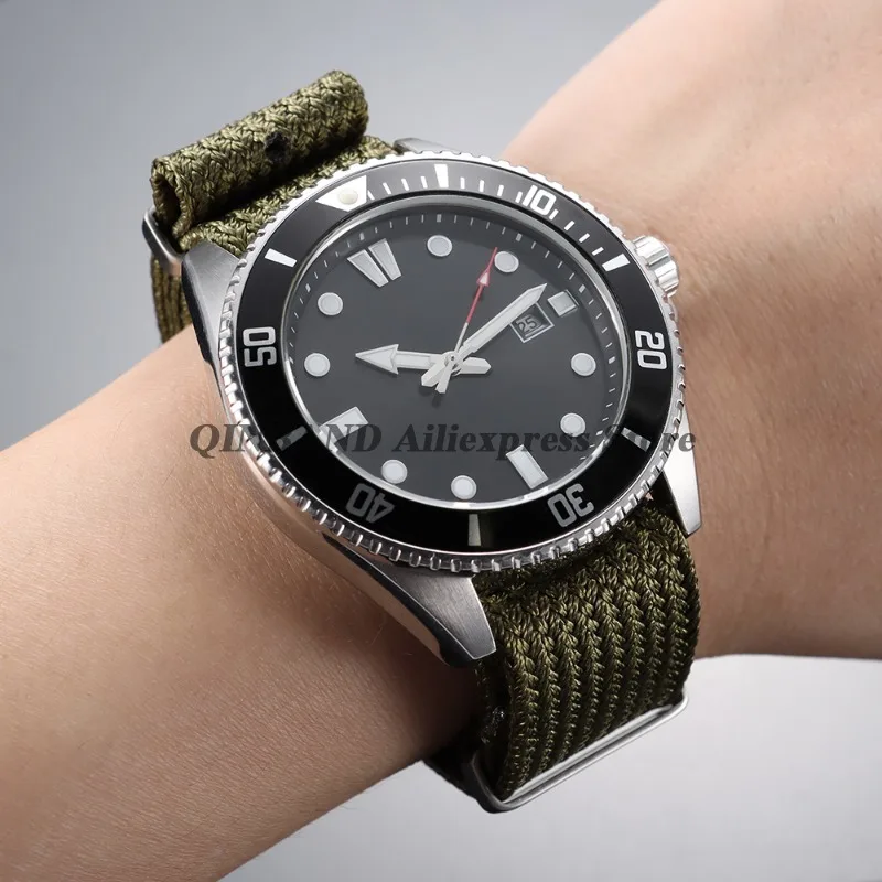 18mm20mm22mm Nylon Fabric Watchband for Seiko for Omega for Samsung Galaxy Watch 6/5/4 for Huawei Woven Sailcloth Strap Bracelet view 4