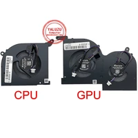 Ventilador de refrigeración GPU para CPU de ordenador portátil para MSI GS66 WS66 P66 MS 16V1/16V2/16V3/16V4/16V5 10SD 10UG 10UH 10SE 10SF 10SFS 10SGS 11UG 11UE 11UH