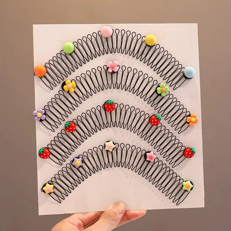 Camellia Hair Comb Invisible Bangs Clip Tidy Artifact Hair pin Girls Hairpin Women Tools Fixed Inser Comb Hair Accessories
