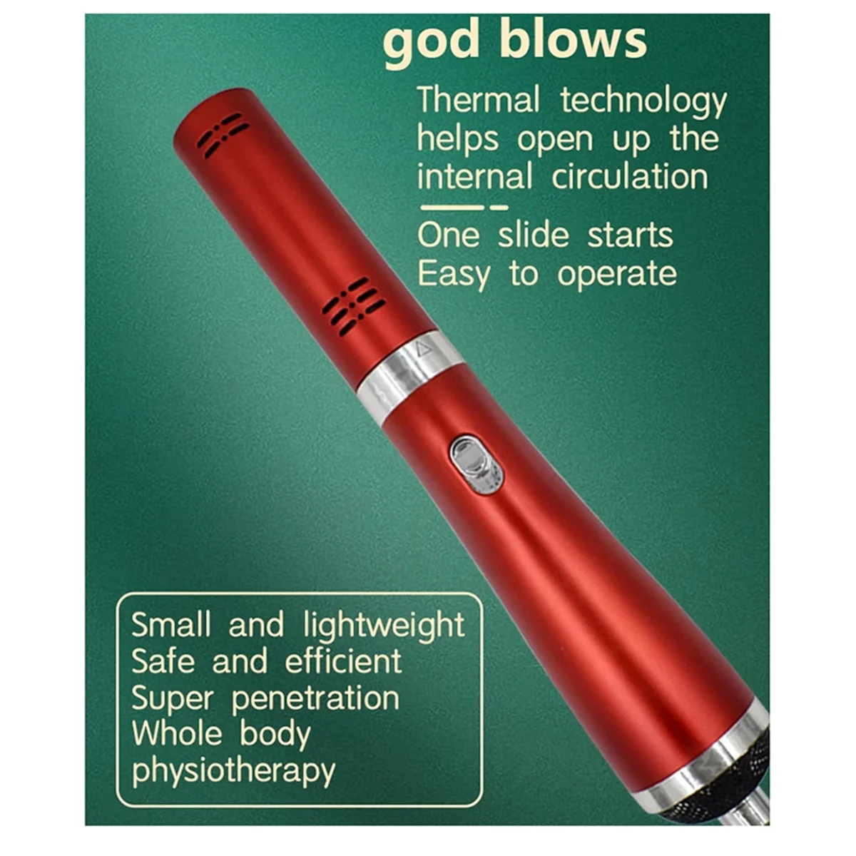 Terahertz Therapy Devices Blower Wand piastre per fisioterapia sane massaggio elettrico per terapia di riscaldamento spina americana