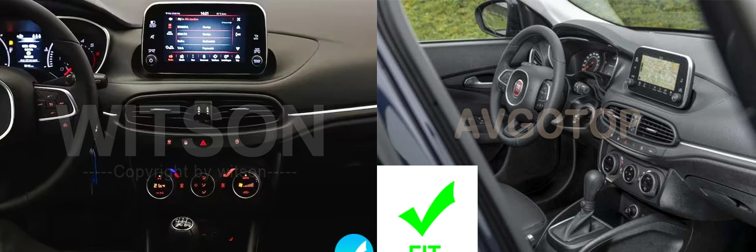 Android 12 Car Radio Multimedia for FIAT EGEA 2019 FIAT TIPO 2019 Wireless Carplay 4G Wifi GPS DSP RS UI Theme Stereo Device